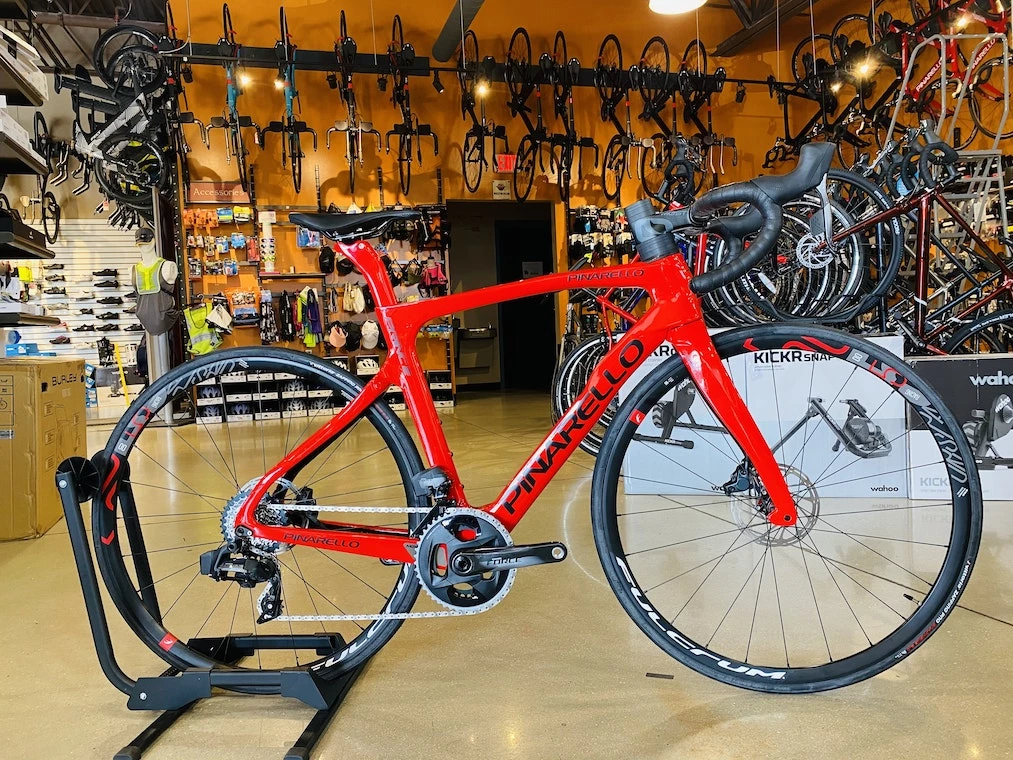 Pinarello Prince SRAM Force AXS - Red 2021 | Road Bikes 1 Pinarello Prince SRAM Force AXS - Red 2021 | Road Bikes