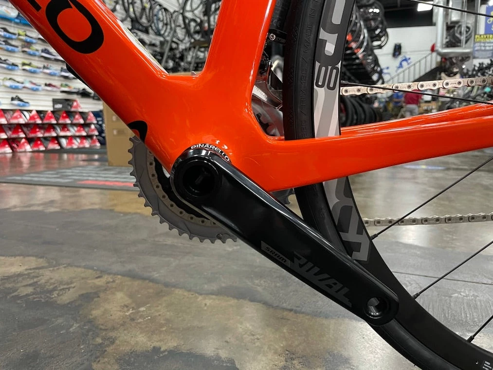 Pinarello Paris Disk SRAM Rival AXS - Orange 2022 | Road Bikes 3 Pinarello Paris Disk SRAM Rival AXS - Orange 2022 | Road Bikes - Image 3