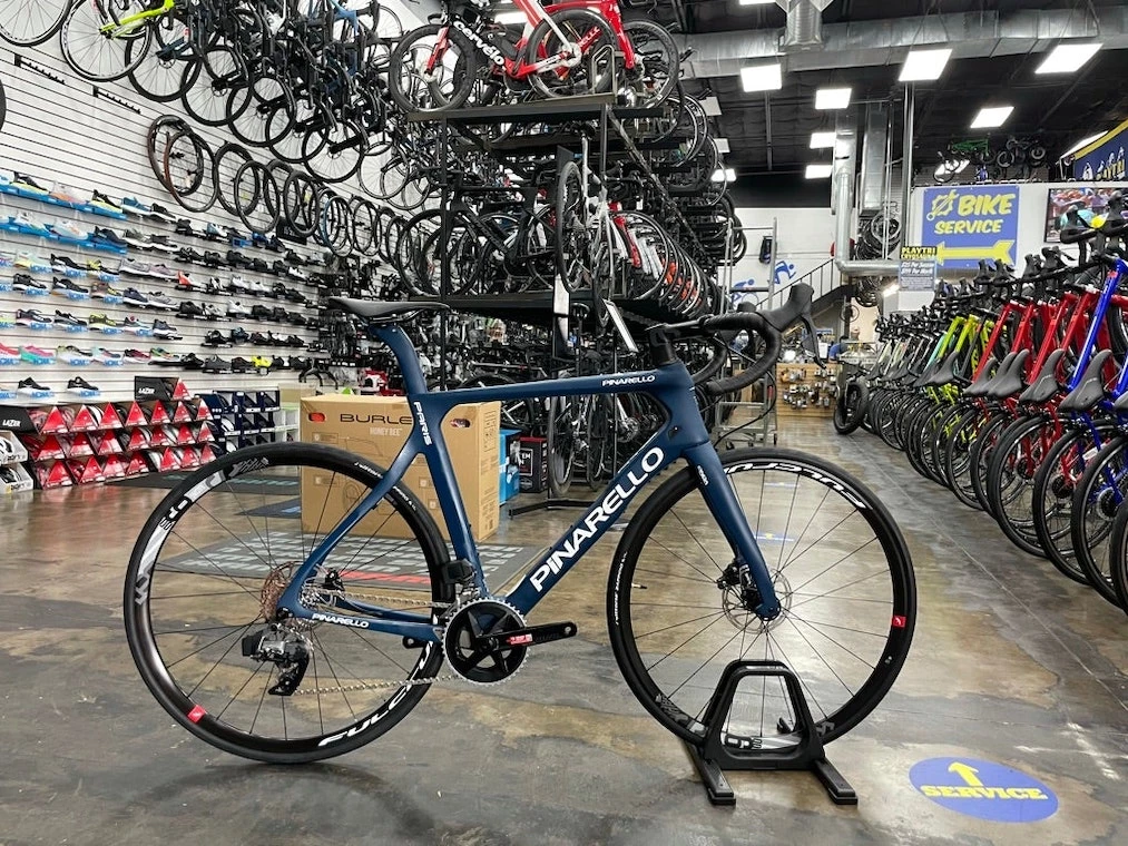Pinarello Paris Disk SRAM Rival AXS - Blue Steel 2022 | Road Bikes 1 Pinarello Paris Disk SRAM Rival AXS - Blue Steel 2022 | Road Bikes