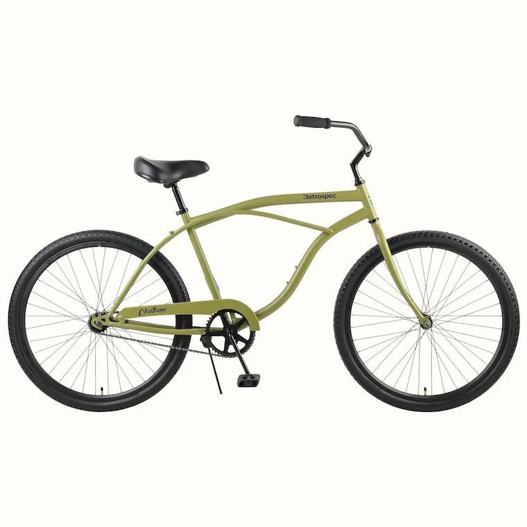 Retrospec Chatham Beach Cruiser 1-Speed 26" - Matte Military Green 2021 | Cruiser Bikes 1 Retrospec Chatham Beach Cruiser 1-Speed 26" - Matte Military Green 2021 | Cruiser Bikes