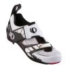 Pearl Izumi Men's Tri Fly IV Triathlon Shoes - White/ Black | Triathlon & Time Trial Bike