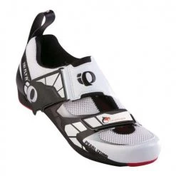 Pearl Izumi Men's Tri Fly IV Triathlon Shoes - White/ Black | Triathlon & Time Trial Bike