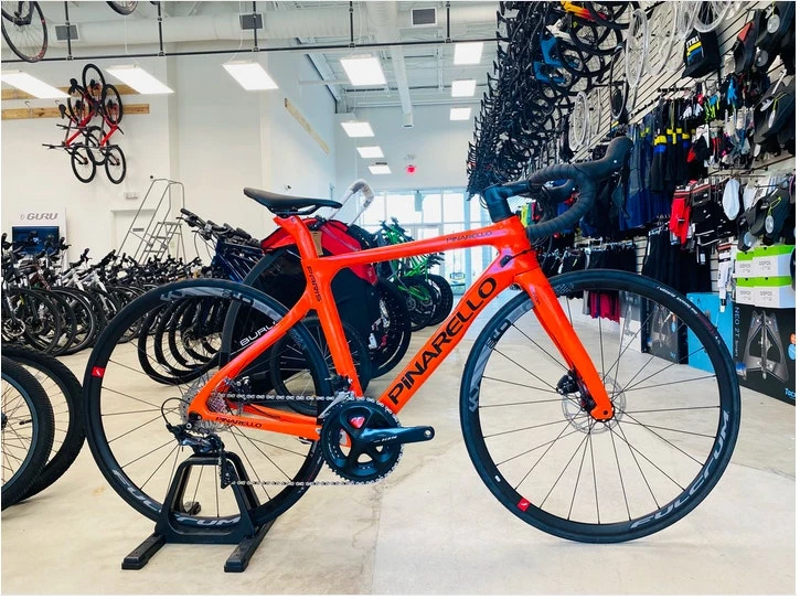 Pinarello Paris Disk Shimano 105 - Orange /Demo | Road Bikes 4 Pinarello Paris Disk Shimano 105 - Orange /Demo | Road Bikes - Image 4