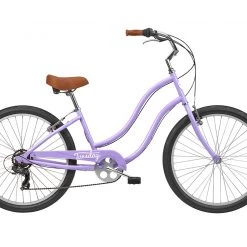 Tuesday Cycles June 7 Low Step 7-Speed - Lavender 2021 | Cruiser Bikes