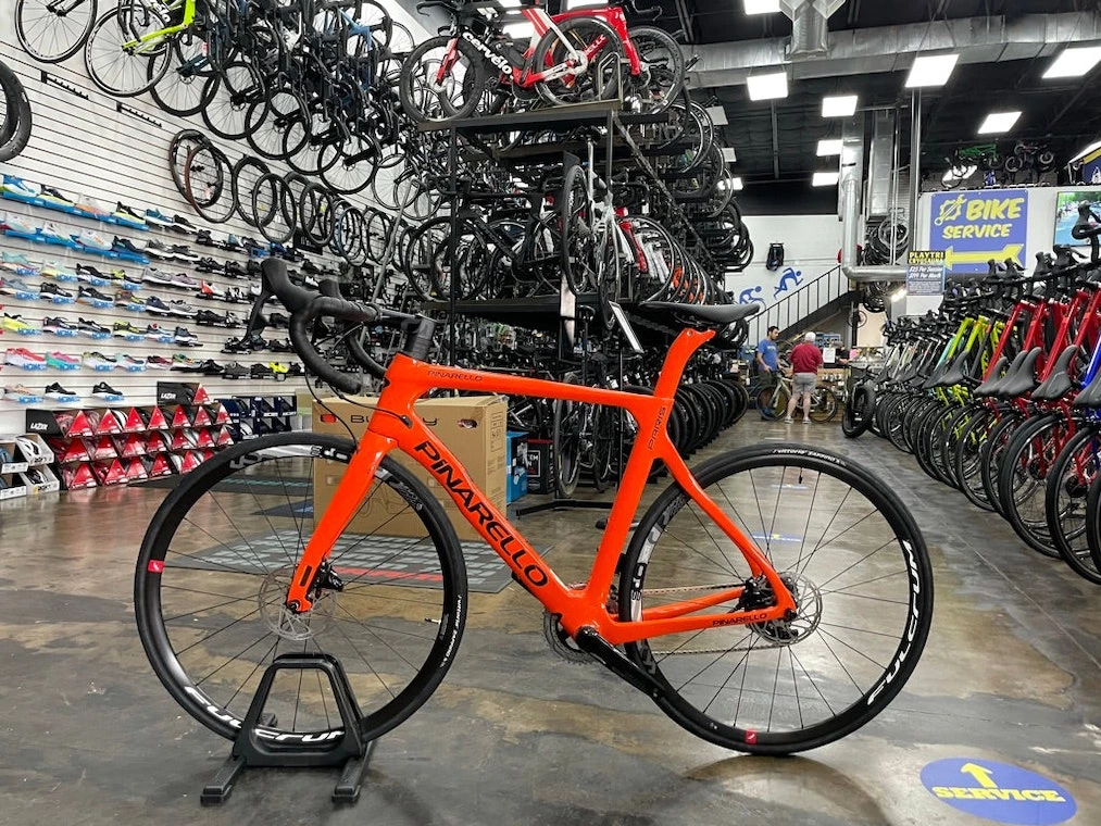 Pinarello Paris Disk SRAM Rival AXS - Orange 2022 | Road Bikes 2 Pinarello Paris Disk SRAM Rival AXS - Orange 2022 | Road Bikes - Image 2