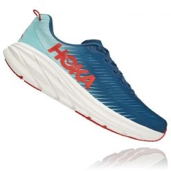 Hoka One One Men's Rincon 3 Running Shoe - Real Teal/Eggshell Blue