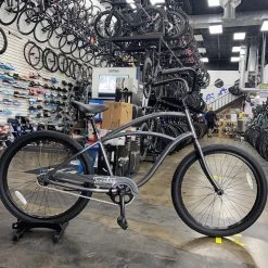Tuesday Cycles August 1 26" Cruiser - Pewter Nickle 2021 | Cruiser Bikes