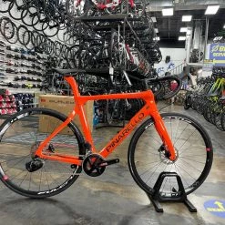 Pinarello Paris Disk SRAM Rival AXS - Orange 2022 | Road Bikes