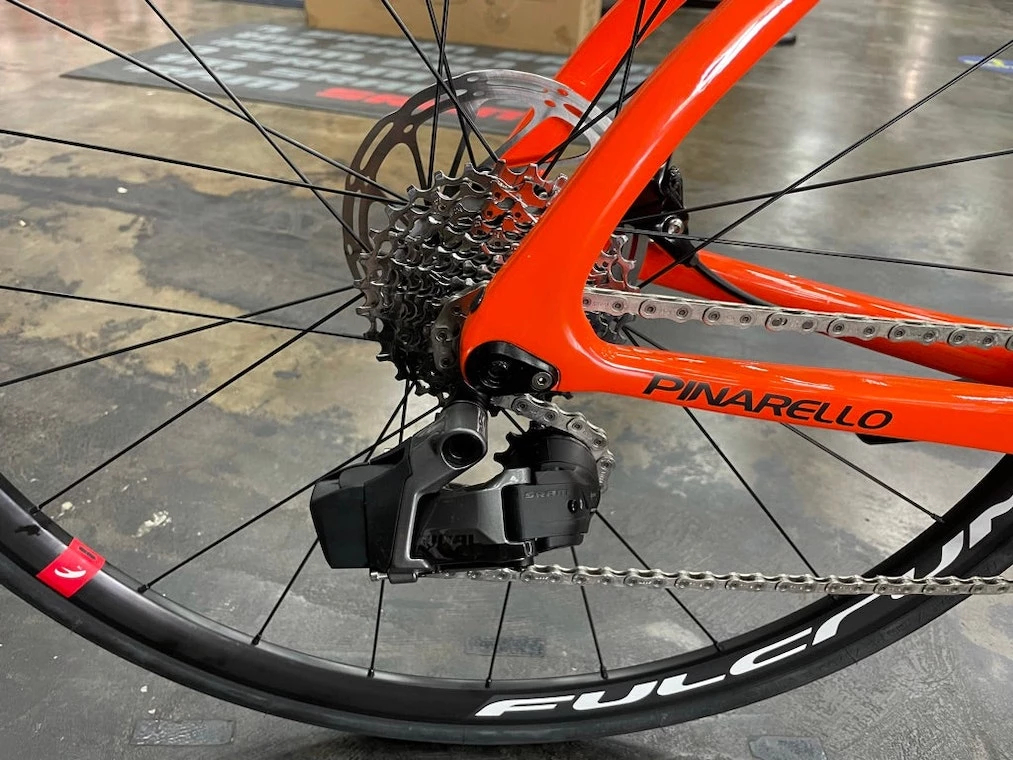 Pinarello Paris Disk SRAM Rival AXS - Orange 2022 | Road Bikes 12 Pinarello Paris Disk SRAM Rival AXS - Orange 2022 | Road Bikes - Image 12