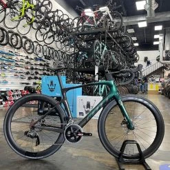 Scott Foil RC 20 Disc Sram Rival ETap AXS - Green 2022 | Road Bikes