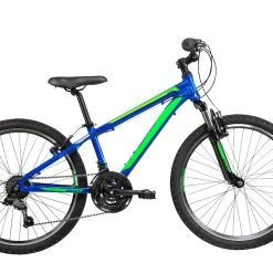 Reid Scout 24 Kids Mountain Bike - Blue/Green 2021 | 24" Kids Bikes