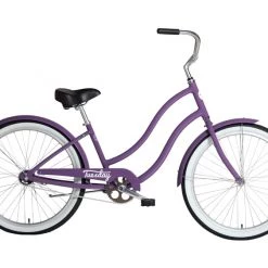 Tuesday Cycles August 1 LS 26" Cruiser - Eggplant 2021 | Cruiser Bikes