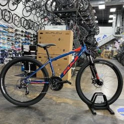 Fuji Adventure 27.5 Disc Shimano Tourney - Dark Blue 2022 | Hybrid Bikes