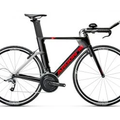 Argon 18 E-117 Tri Sram Force 22 - Silver Rabbit Black Gloss 2022 | Triathlon & Time Trial Bikes