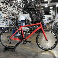 Batch Bicycles Batch The Lifestyle Bicycle - Red 2021 | Hybrid Bikes