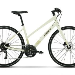 Felt Verza Speed 40 Mid-Step Shimano Altus - Glow Green 2022 | Hybrid Bikes