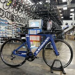 Quintana Roo PRSix Disc Ultegra Di2 Playtri Edition Blue 2020 | Triathlon & Time Trial Bikes