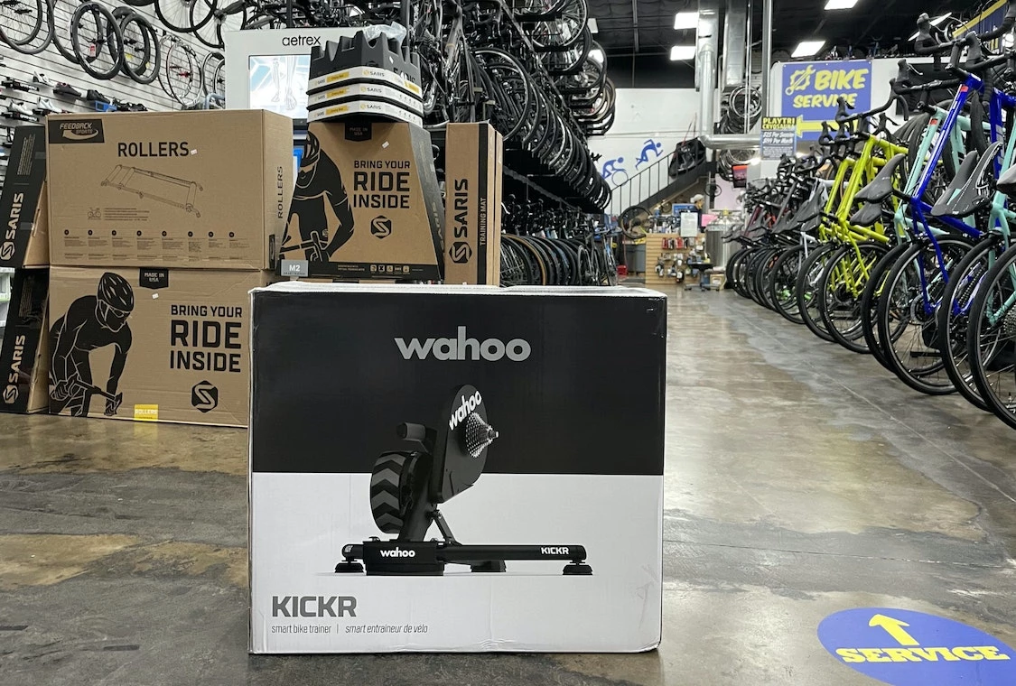 Wahoo Fitness KICKR Indoor Smart Bike Trainer *NEW EDITION 2021 | Trainers 1 Wahoo Fitness KICKR Indoor Smart Bike Trainer *NEW EDITION 2021 | Trainers