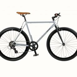 Retrospec Mantra-7 Commuter Bike - Matte Gunmetal 2022 | Flat Bar Road Bikes