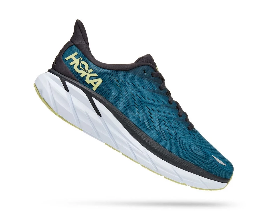 Hoka One One Men's Clifton 8 - Blue Coral/Butterfly | Running 1 Hoka One One Men's Clifton 8 - Blue Coral/Butterfly | Running