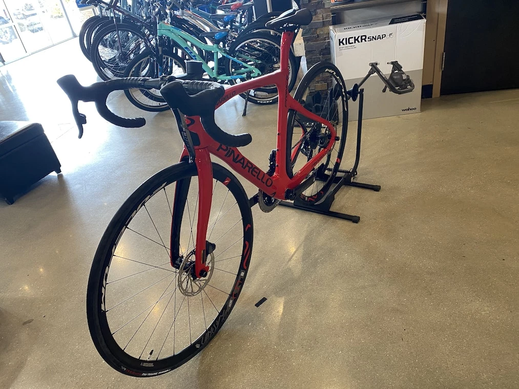 Pinarello Prince SRAM Force AXS - Red 2021 | Road Bikes 8 Pinarello Prince SRAM Force AXS - Red 2021 | Road Bikes - Image 8