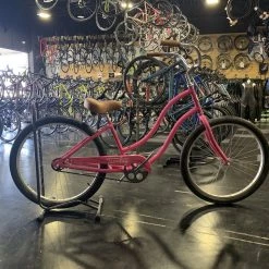Tuesday Cycles June 1 LS 26" Cruiser - Strawberry Pink 2020 | Cruiser Bikes