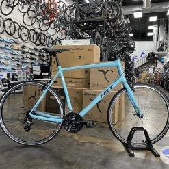 Felt Verza Speed 50 Shimano Acera - Purist Blue 2022 | Hybrid Bikes