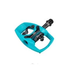 ISSi Flip II Dual-Sided Hybrid Bike Pedals - Teal | Combination Pedals