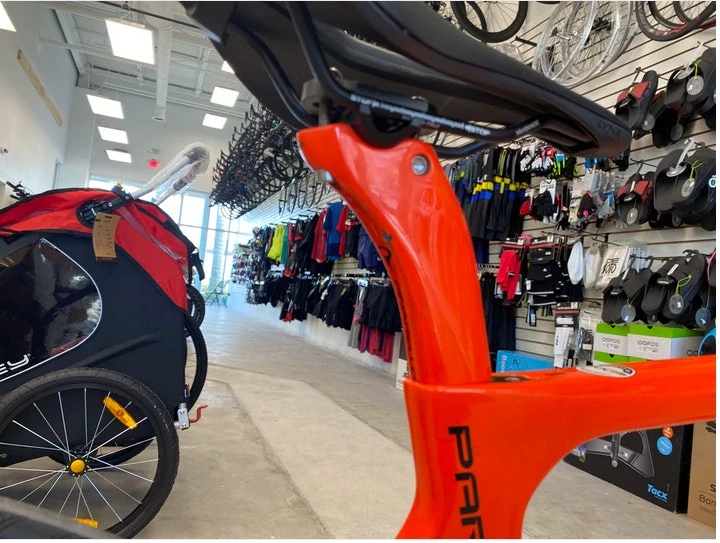 Pinarello Paris Disk Shimano 105 - Orange /Demo | Road Bikes 8 Pinarello Paris Disk Shimano 105 - Orange /Demo | Road Bikes - Image 8