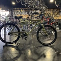 Retrospec Chatham Cruiser Men's 26" 1's Matte Military Green 2020 | Cruiser Bikes