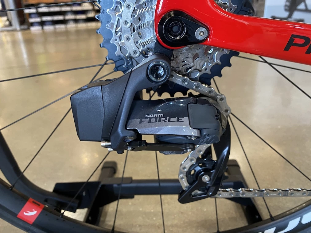 Pinarello Prince SRAM Force AXS - Red 2021 | Road Bikes 4 Pinarello Prince SRAM Force AXS - Red 2021 | Road Bikes - Image 4