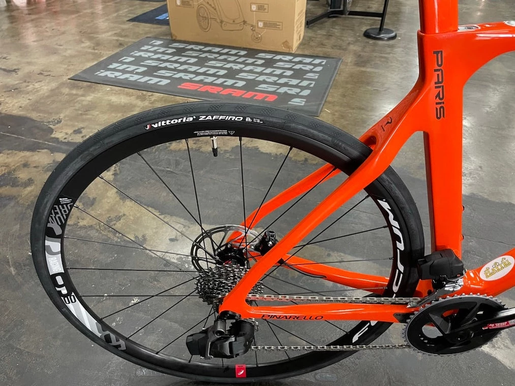 Pinarello Paris Disk SRAM Rival AXS - Orange 2022 | Road Bikes 7 Pinarello Paris Disk SRAM Rival AXS - Orange 2022 | Road Bikes - Image 7